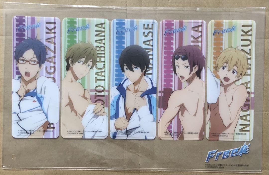 Free! クリアしおり 七瀬遙 KAエスマ文庫 C93 希少品 希少】Free! 七瀬
