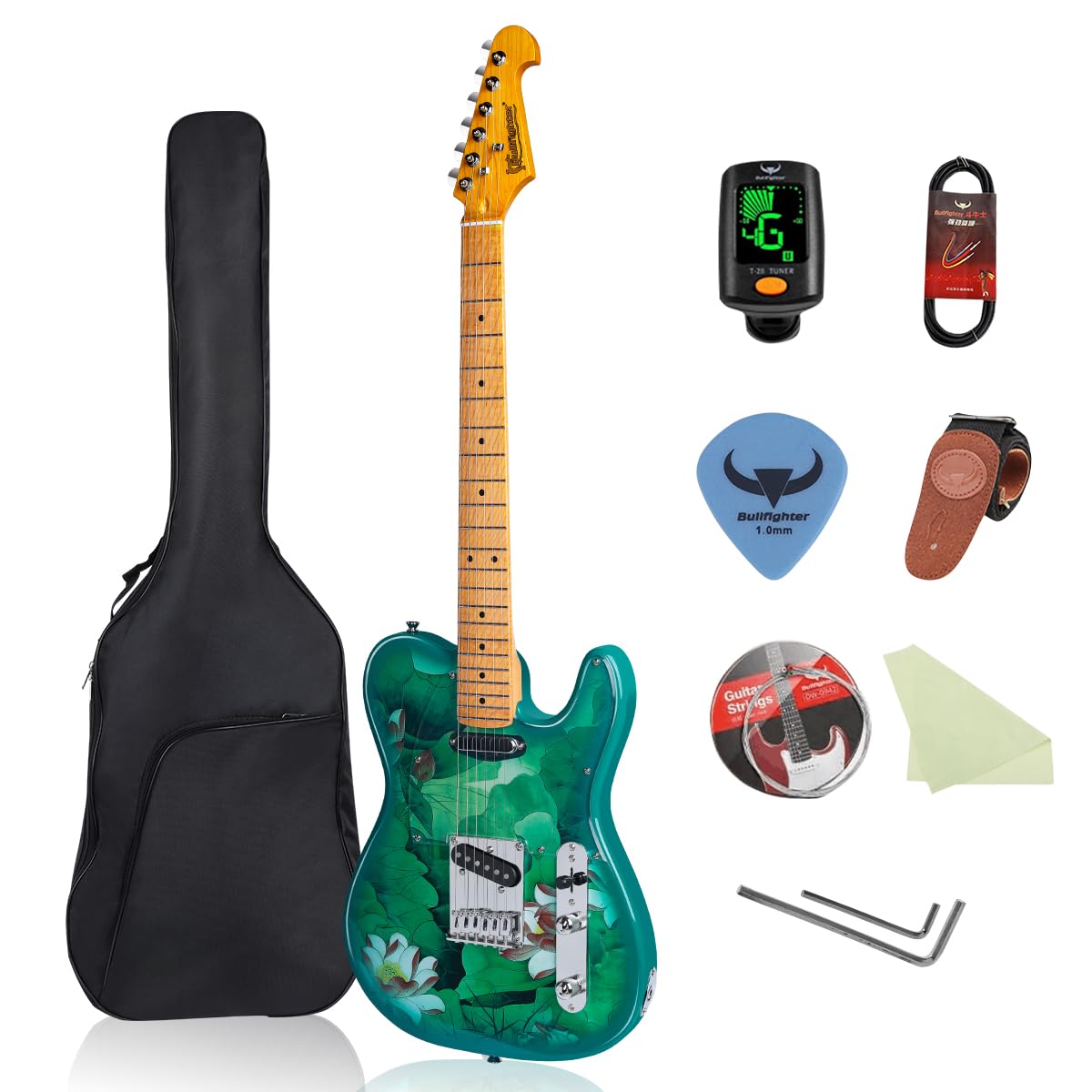 Amazon | Bullfighter エレキギター TLテレキャスター大人 初心者