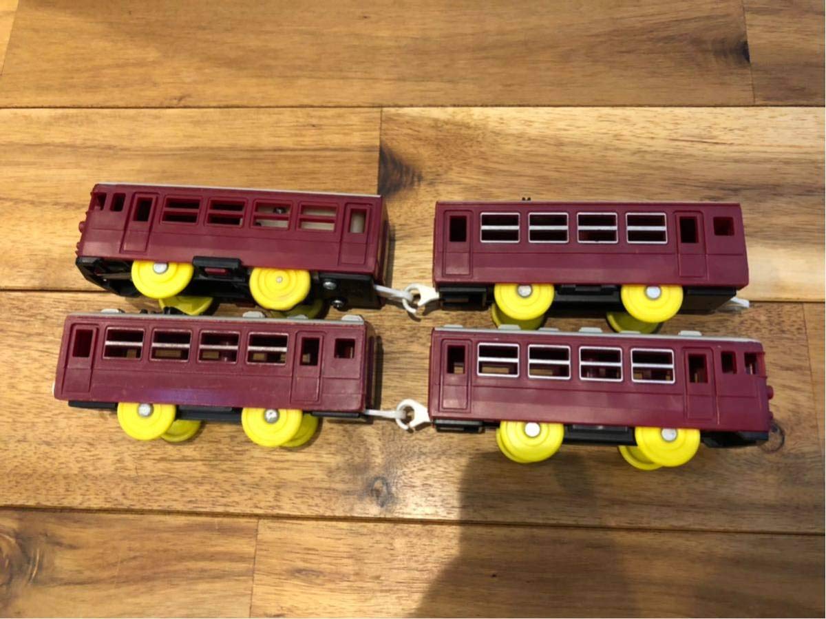 Amazon | 希少品プラレール EC20 通勤特急 (阪急6300系) 4両編成昭和