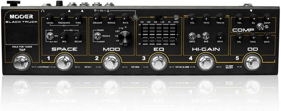 Amazon.co.jp: Mooer Black Truck マルチエフェクター : Musical