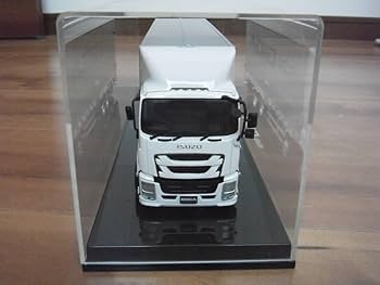 Amazon | いすゞ ギガ ミニカー トラック 白 ホワイト ISUZU GIGA 1/43