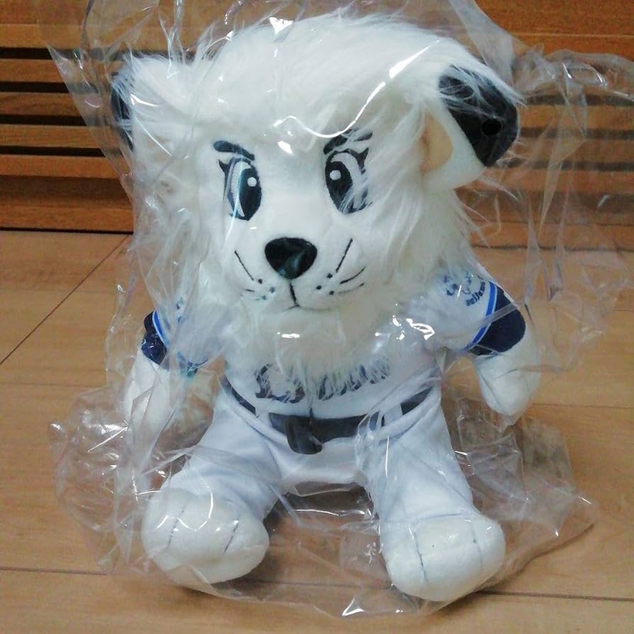 Amazon.co.jp: 埼玉西武ライオンズ お座りレオ ぬいぐるみ S : おもちゃ