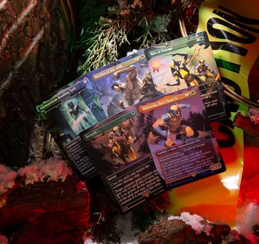 Amazon.com: MTG Secret Lair: Secret Lair x Marvel's Wolverine