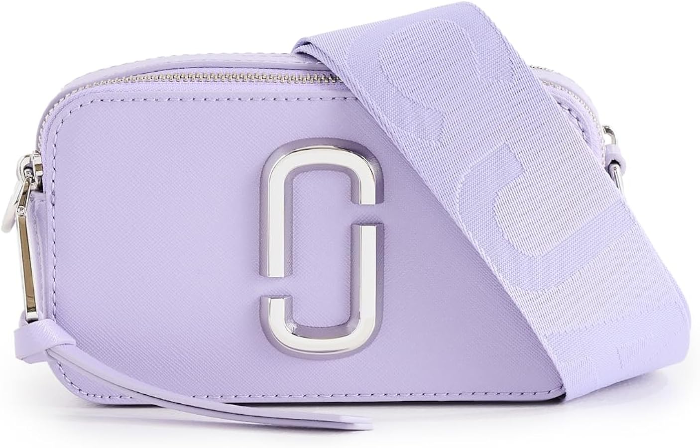 Marc Jacobs Womens The Solid Snapshot, Lilac, One Size: Handbags