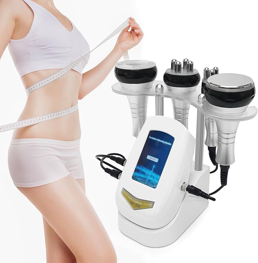 RF Cavitation Vacuum Multipole Body Shaper Beauty Device - Salon