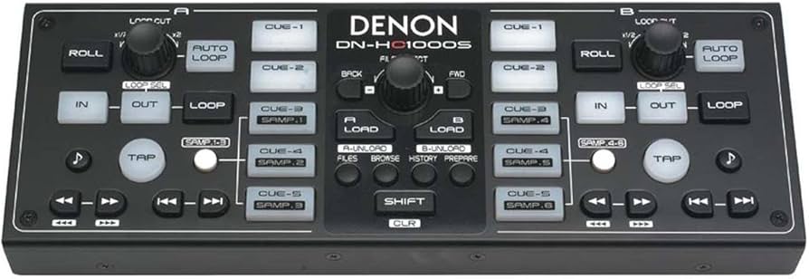 Amazon | DENON DN-HC1000S USB MIDI DJコントローラー ブラック