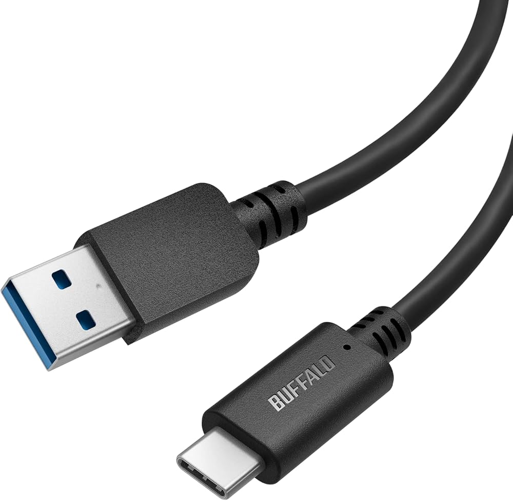 Amazon.co.jp: バッファロー USB Type C ケーブル USB-C & USB-A 1.0m