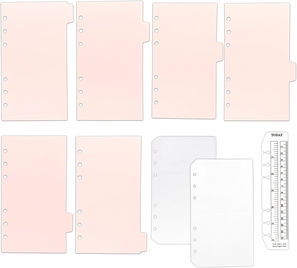 Amazon.co.jp: TSUKURIRO B6 バイブル プラスチック インデックス 6穴