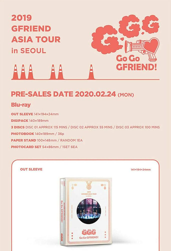 Source Music 2019 Gfriend Asia Tour [Go Go Gfriend!] In Seoul Blu