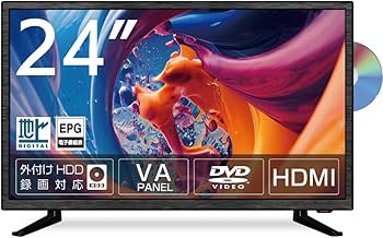 Amazon | ASTON 24インチ 液晶テレビ DVD内蔵 録画対応 地デジ視聴 外