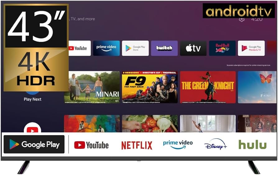 Amazon.co.jp: ASTEX チューナーレススマートテレビ 43インチ 4K