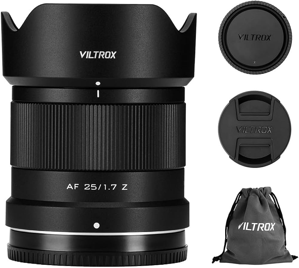Amazon.co.jp: Viltrox AF 25mm F1.7 単焦点レンズ 大口径 軽量 小型