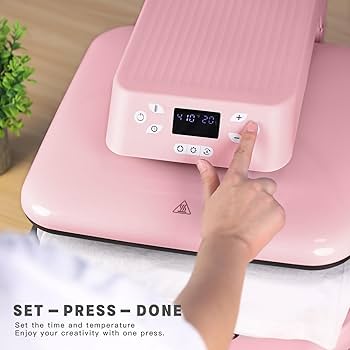 Amazon.com: HTVRONT Auto Heat Press Machine for T Shirts - Heat