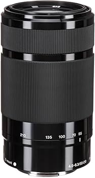 Amazon.com : Sony 55-210 mm/F 4,5-6,3 OSS 55 mm-Lens, Black