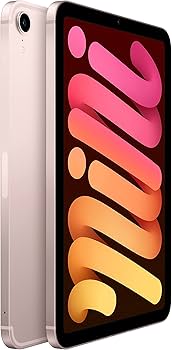 Amazon.com : Apple 2021 iPad Mini Wi-Fi + Cellular, 256GB - Pink