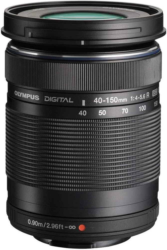 Olympus M. 40-150mm F4.0-5.6 R Zoom Lens (Black) for Olympus Micro
