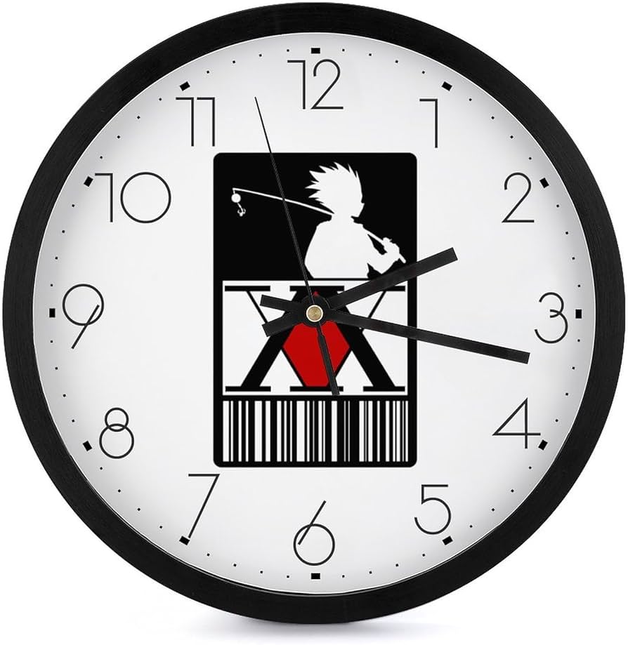 Amazon.co.jp: 掛け時計 ハンターハンター キルア 時計 置き時計