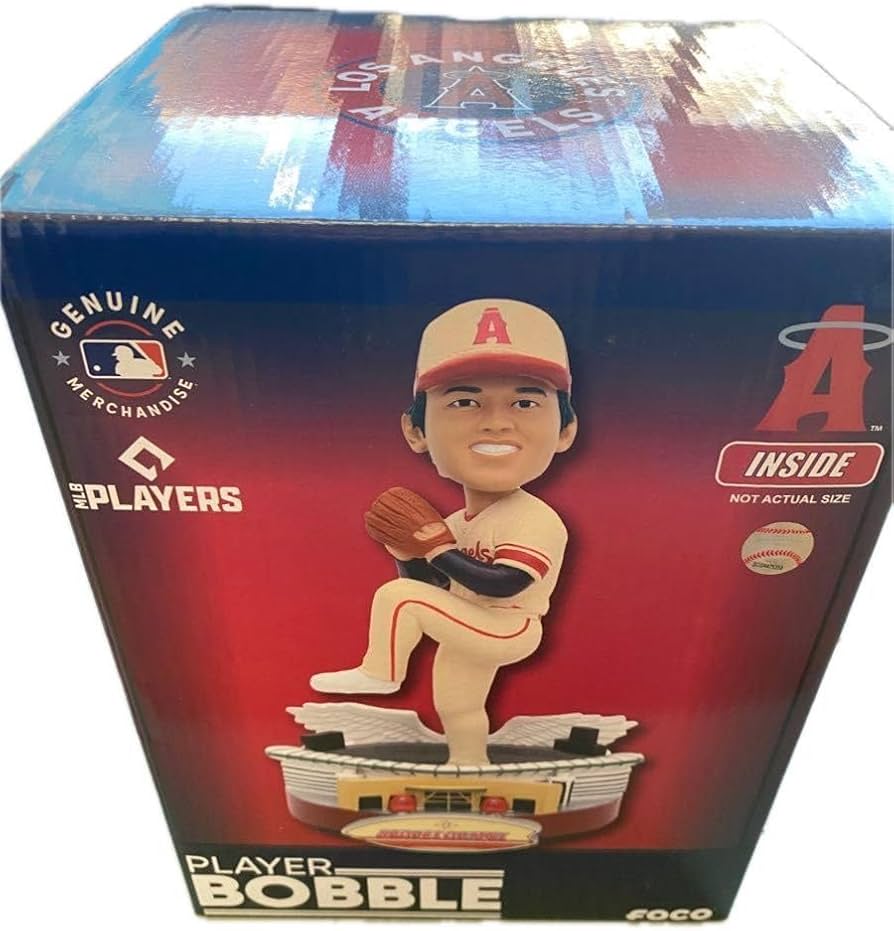 Amazon.co.jp: 2000個限定 大谷翔平ボブルヘッド人形 2024年