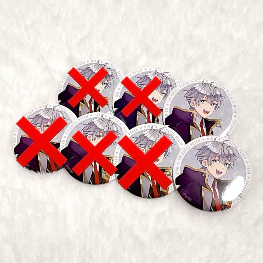 Amazon.co.jp: カラフルピーチ からぴち 魔法学園 缶バッジ 缶バッチ