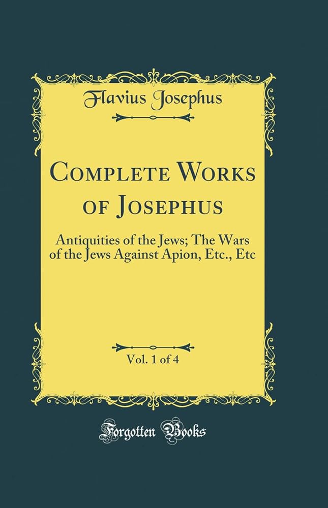 Josephus Agst Apion,Jewis War, Antq(全10) Josephus Agst Apion