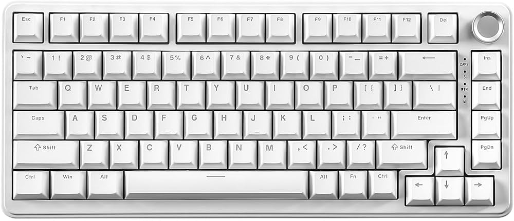 Amazon | YUNZII B75 75% 有線 メカニカルキーボード ホットスワップ
