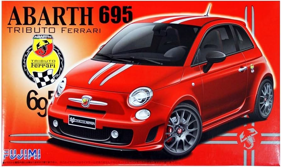 Amazon | フジミ模型 アバルト695 トリビュートフェラーリ 1/24 リアル