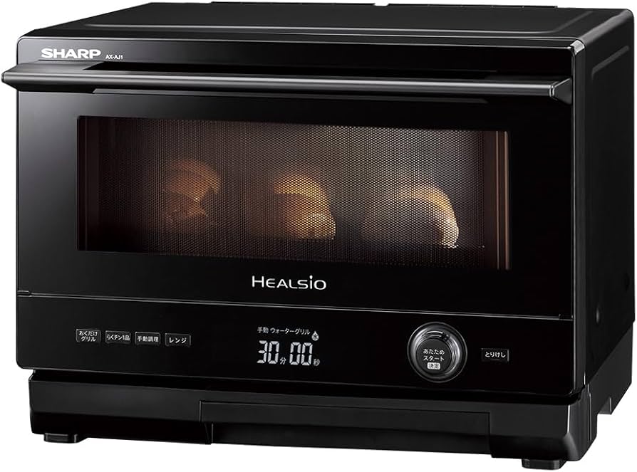 Amazon.co.jp: シャープ ウォーターオーブン ヘルシオ AX-AJ1-B