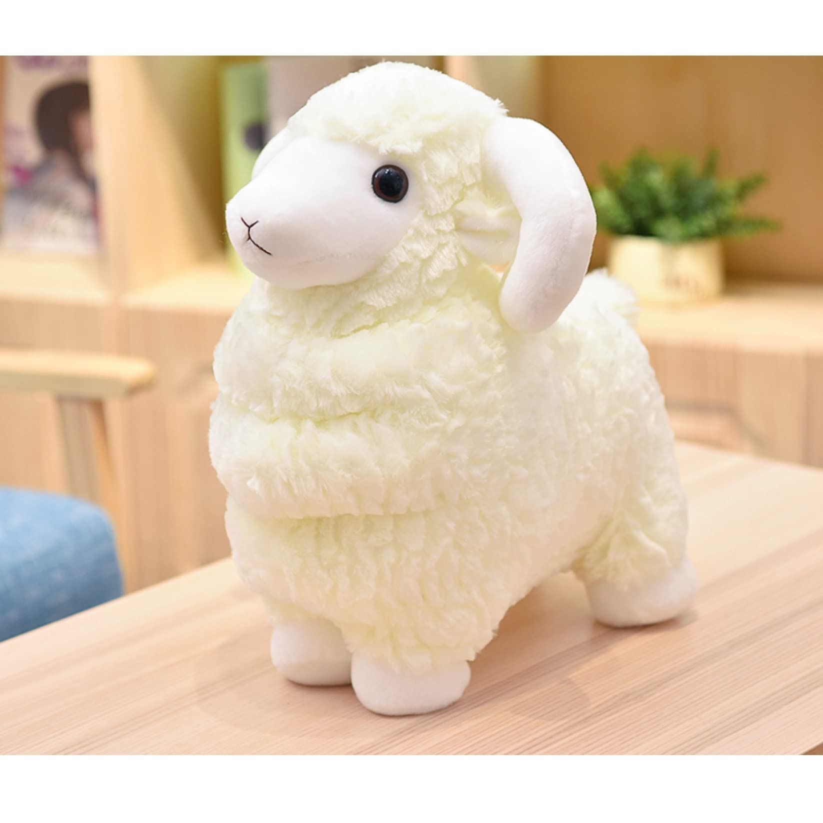 Amazon.co.jp: [LSDZW] 羊 抱き枕 40cm リアル ヒツジ ぬいぐるみ