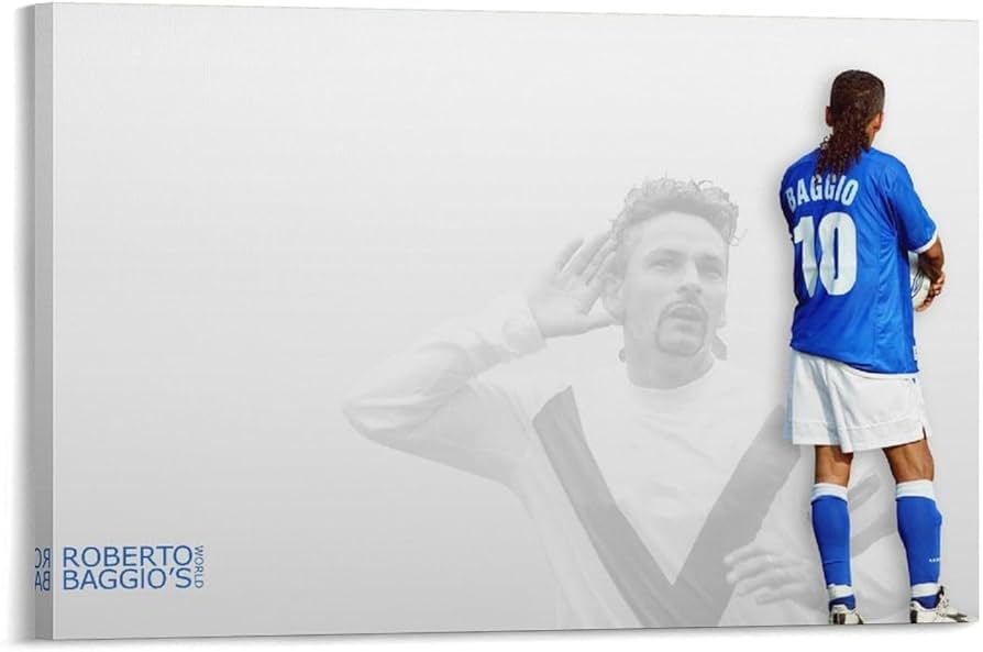 Amazon.co.jp: Roberto Baggio ロベルト・バッジョ伝説のポスター 部屋