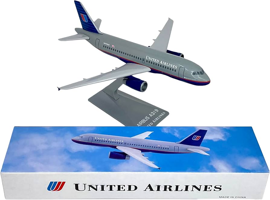Amazon.com: Flight Miniatures United (93-04) A319-100 1:200