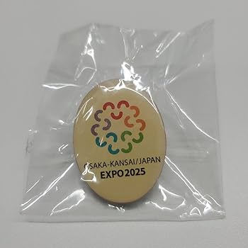 Amazon.co.jp: 大阪万博EXPO 2025誘致ピンバッジ非売品 I : スポーツ