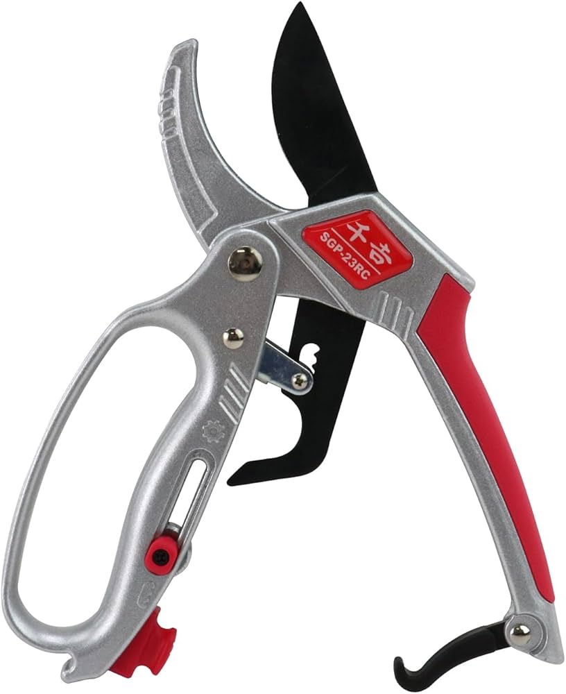 Amazon | 千吉(Senkichi) 切替式ラチェット剪定鋏 SGP-23RC | 園芸用はさみ