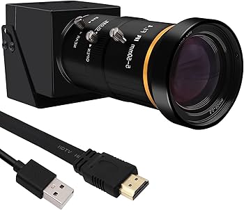 Amazon.co.jp: HDMI USBカメラ Rabbitroom 4K UHD 30FPS Webcam 10倍