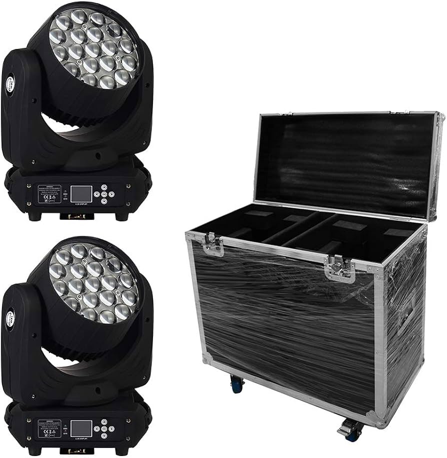 Amazon.co.jp : IMRELAX 15Wx19 RGBW 4in1 ムービングライト ズーム