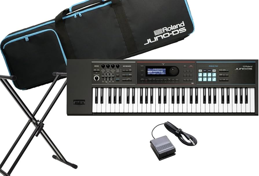 Roland JUNO-DS 61 純正ケース・ペダル(別売り)付き(要説明欄) にとは