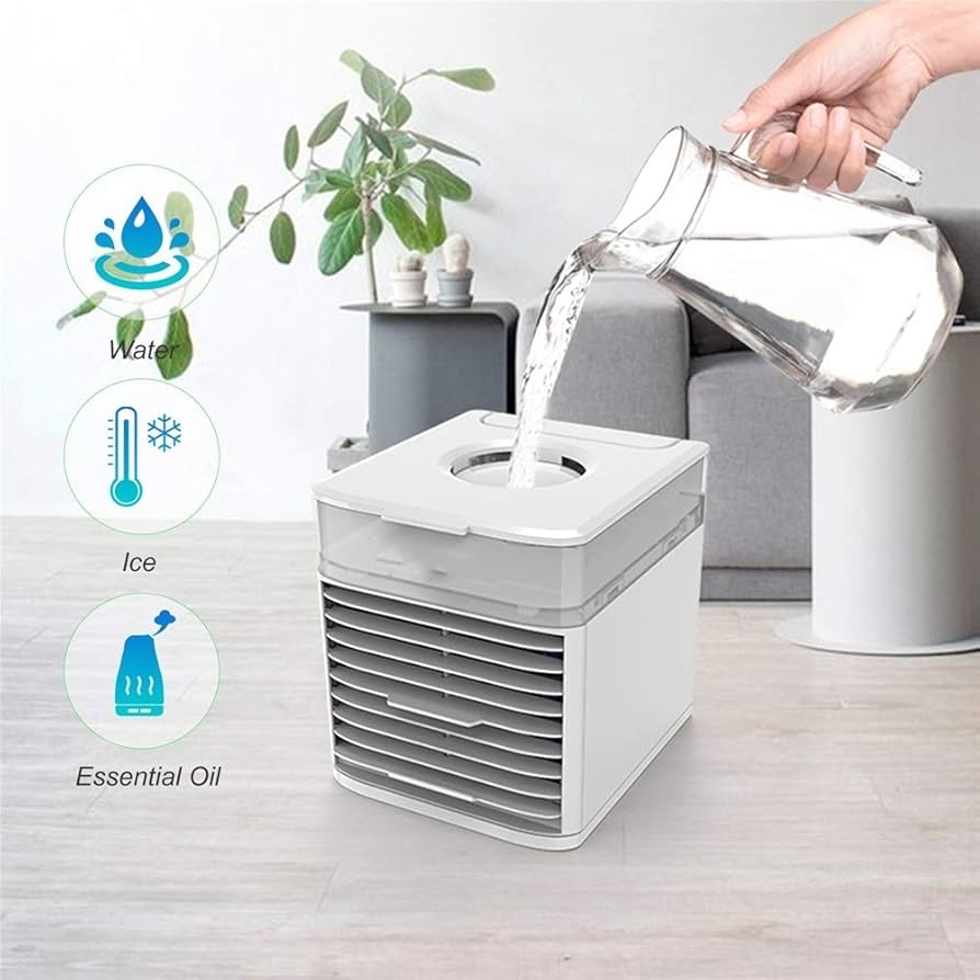 Amazon.co.jp : デスクトップエアクーラーエアコンファン小型