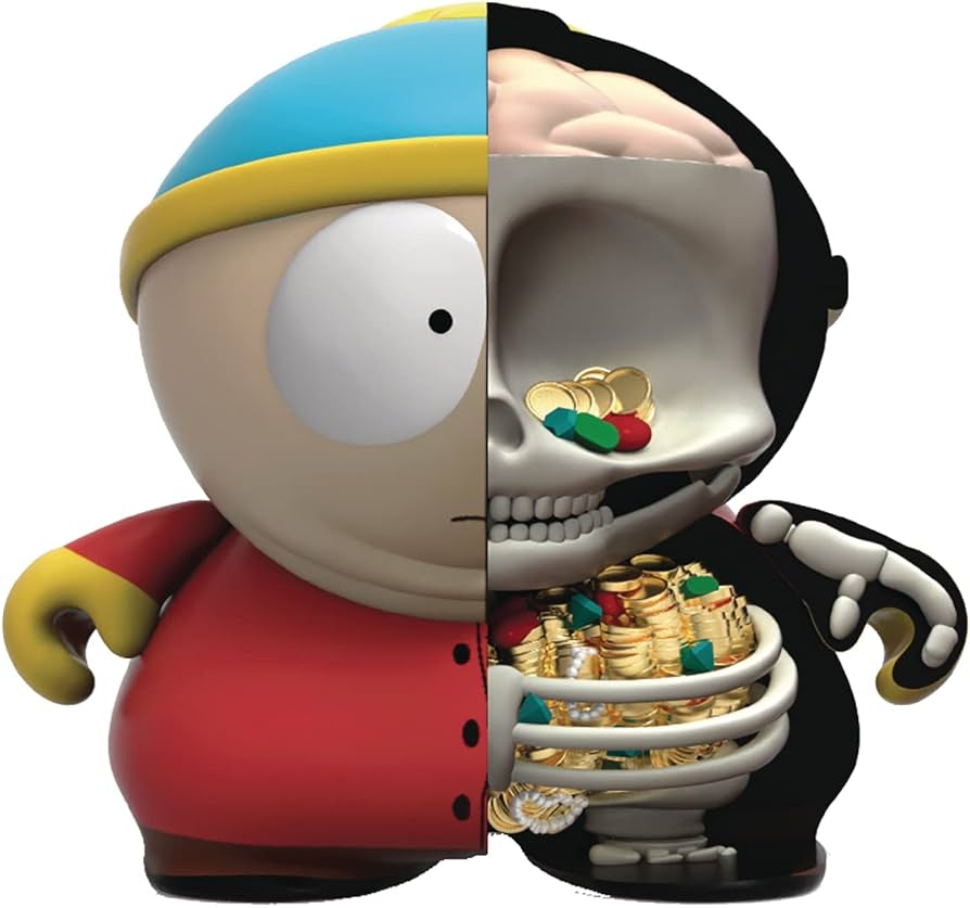 Amazon.co.jp: キッドロボットサウスパークトレジャーカートマン解剖学