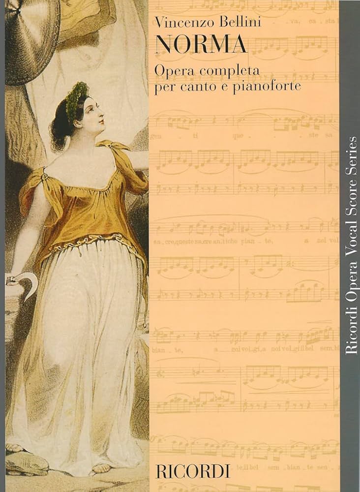 Amazon.com: Norma: Vocal Score: 9780634072291: Bellini, Vincenzo