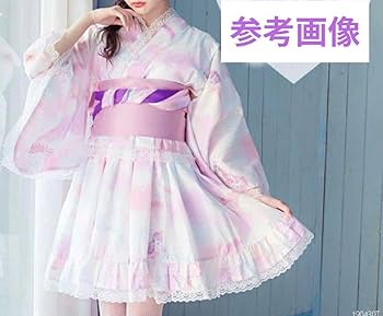 Amazon.co.jp: 浴衣ドレス 帯 160 地雷系 量産型 y2k 平成 姫系 ギャル