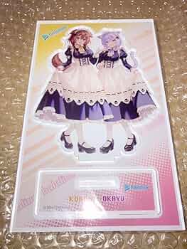 Amazon.co.jp: 戌神ころね & 猫又おかゆ アクリルスタンド メイド服