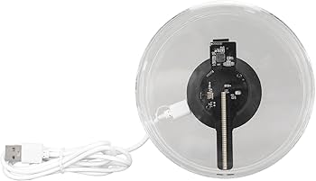 Amazon.co.jp: ポータブル 3D ホログラム ファン、16G WiFi 3D