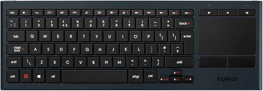 Amazon.co.jp: Logitech Illuminated Living-Room K830 - Keyboard