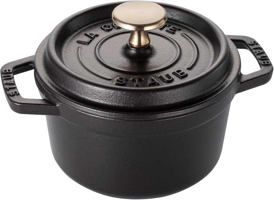 Amazon.co.jp: staub ストウブ 「 ピコ ココット ラウンド ブラック