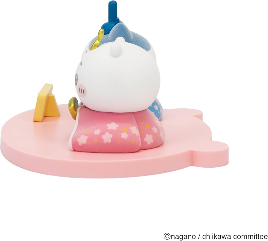 Amazon | 吉徳 ちいかわ＆ハチワレ ミニ雛人形 | 人形・ドール | おもちゃ