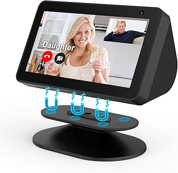 PlusAcc Suporte Ajustável para Echo Show 5 e 8 (1ª e 2ª Geração