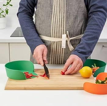 Amazon | UPPFYLLD ウップフィルド 調理用ボウル - ミックスカラー 18