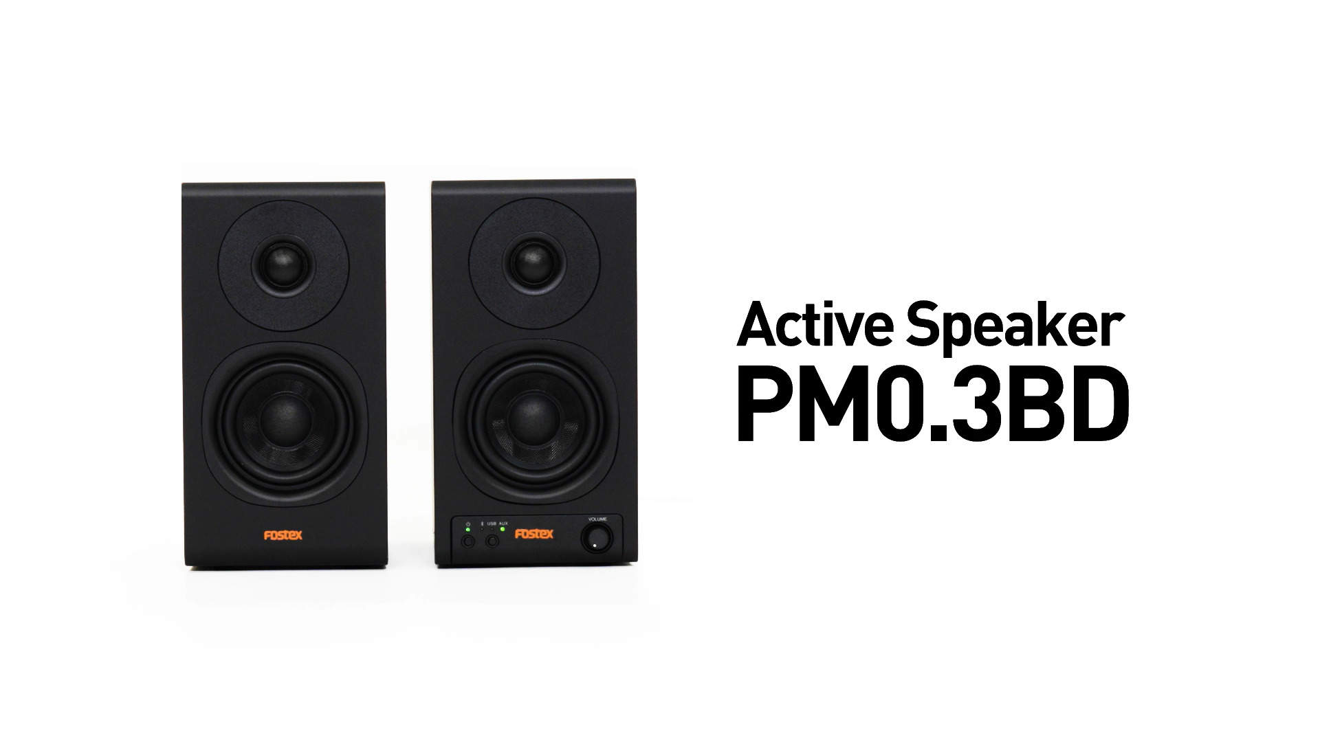 Amazon.co.jp: FOSTEX アクティブスピーカー PM0.3BD ペア Bluetooth