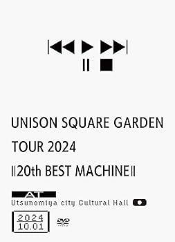 Amazon.co.jp: UNISON SQUARE GARDEN TOUR 2024「20th BEST MACHINE