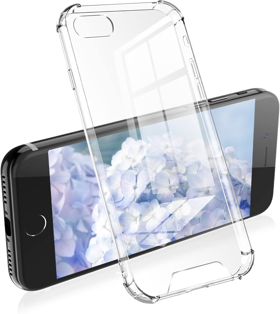 Amazon.co.jp: 対応 iPhone8 クリアケース 四隅 耐衝撃 iPhone7 用