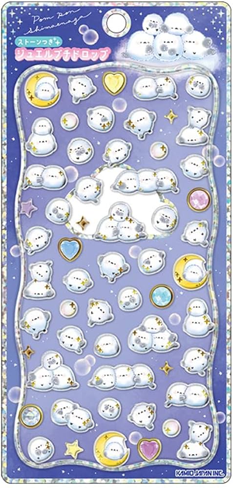 Amazon | カミオジャパン シール ジュエルプチドロップステッカー